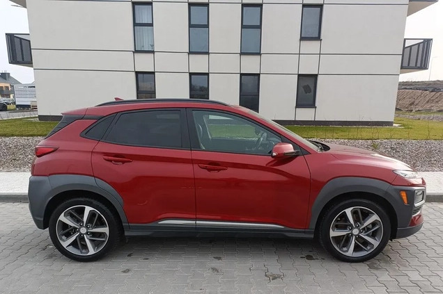 Hyundai Kona cena 81800 przebieg: 114700, rok produkcji 2020 z Gdańsk małe 137